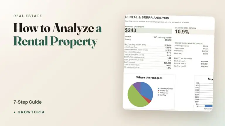 How to Analyze a Rental Property: 7-Step Guide
