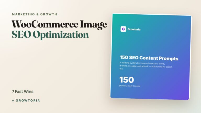 WooCommerce Image SEO Optimization: 7 Fast Wins