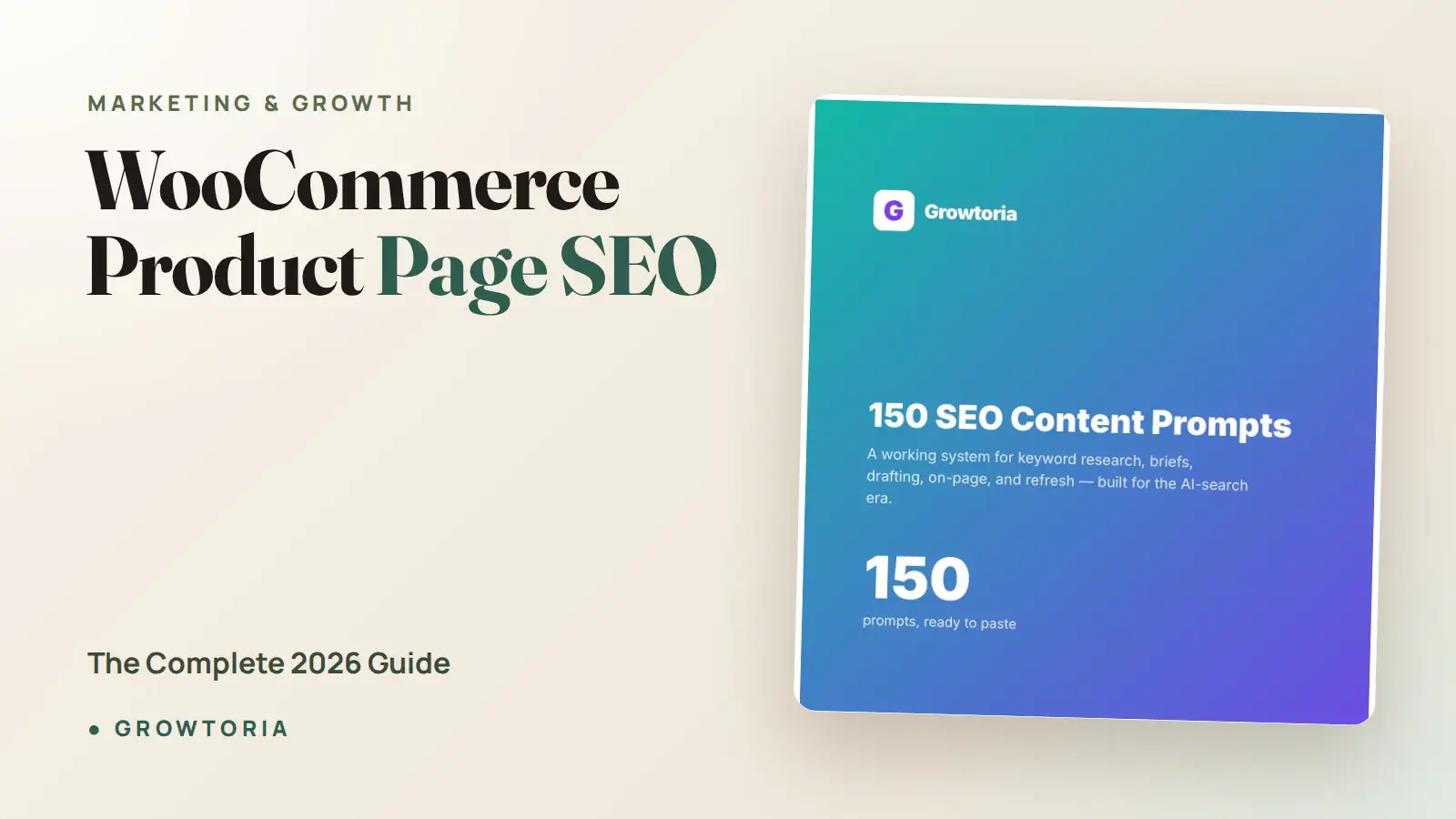 WooCommerce Product Page SEO: The Complete 2026 Guide