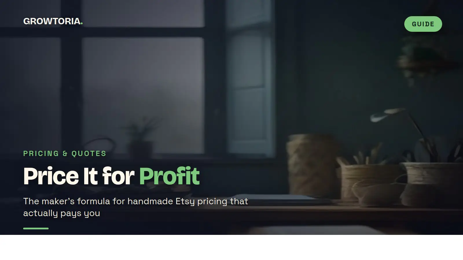 how to price handmade products for etsy - featured image