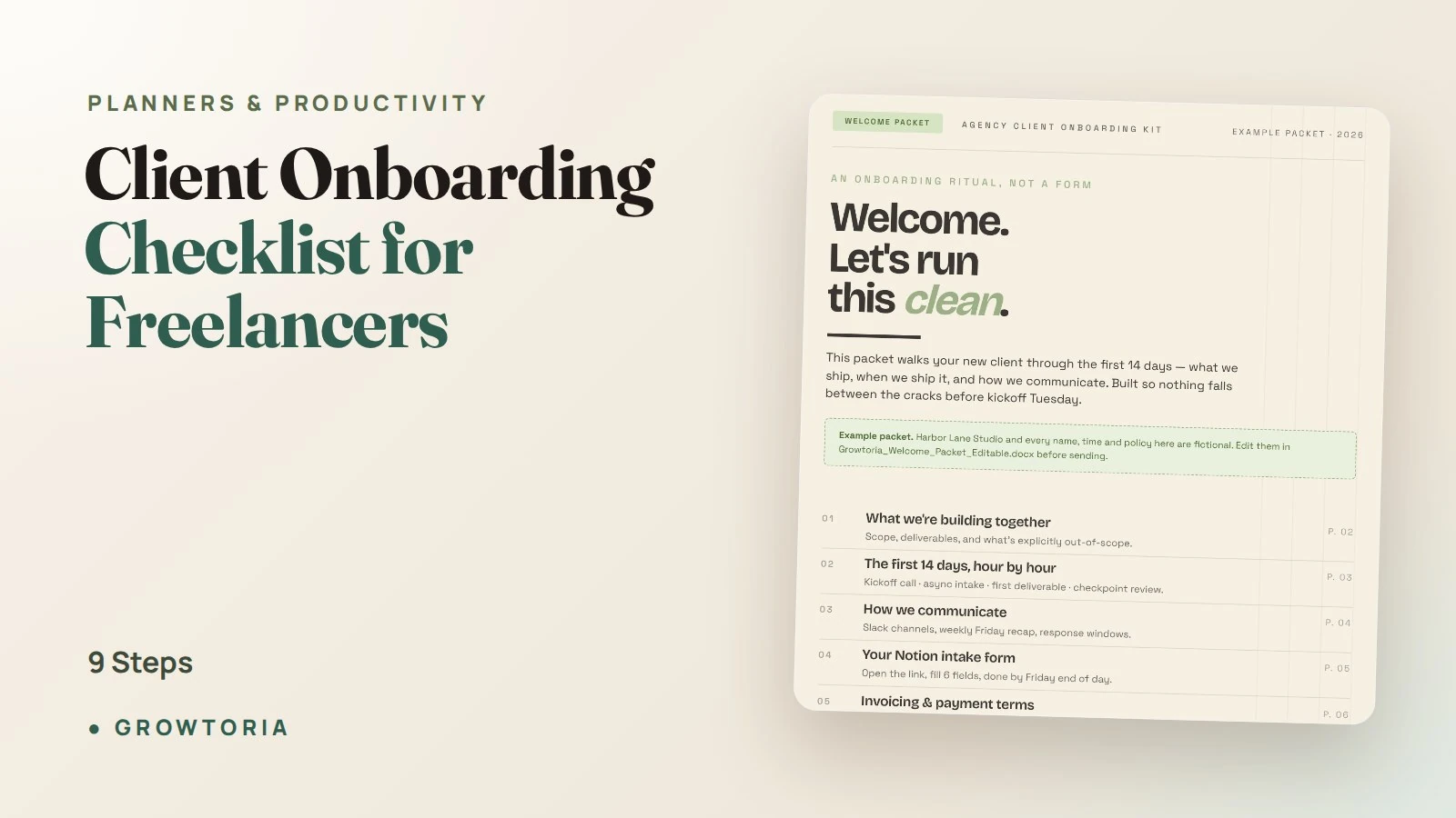 Client Onboarding Checklist for Freelancers: 9 Steps