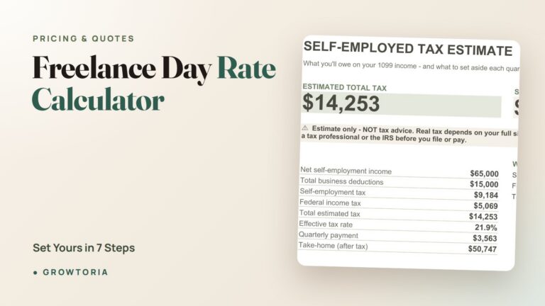 Freelance Day Rate Calculator: Set Yours in 7 Steps