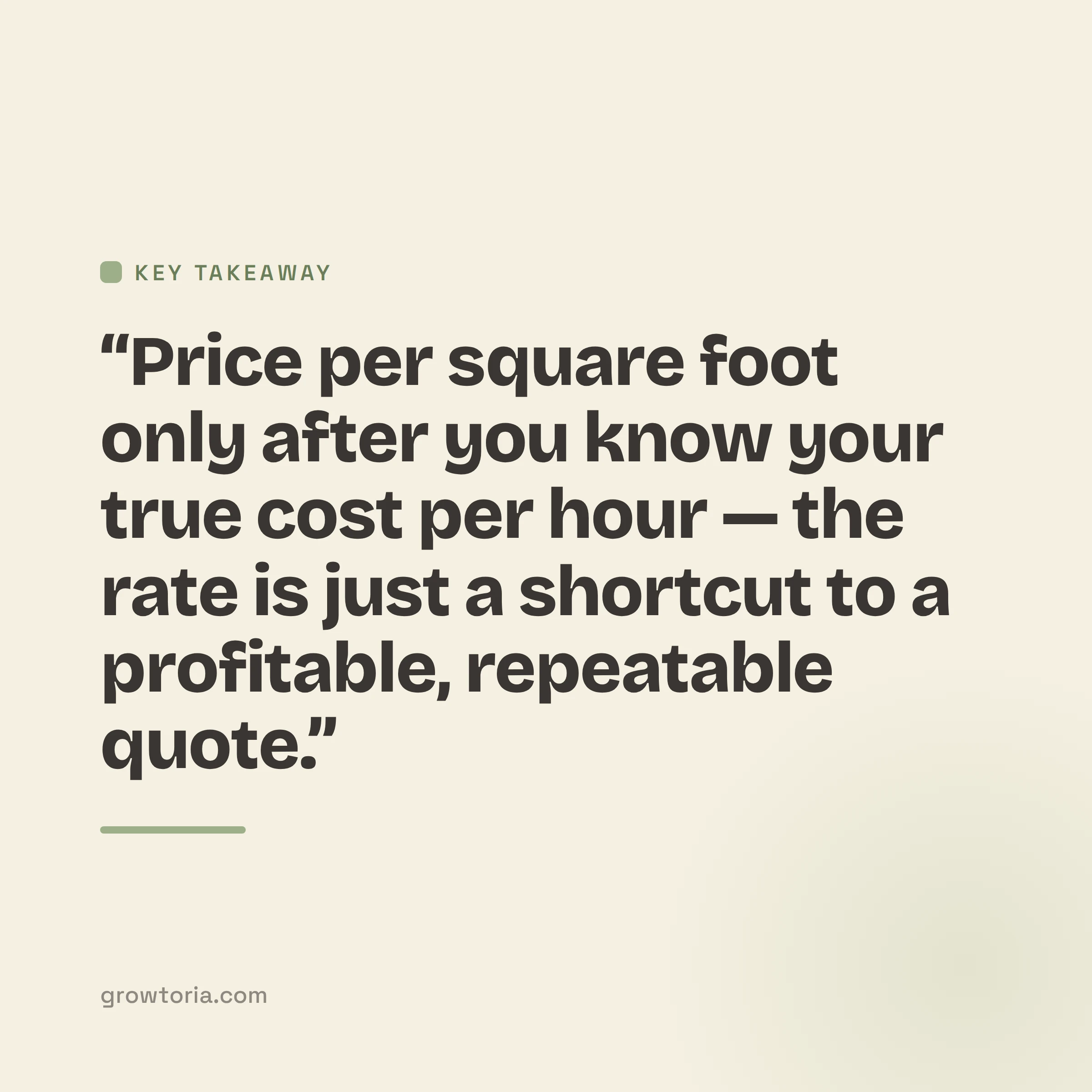 how much to charge for house cleaning per square foot - key takeaway