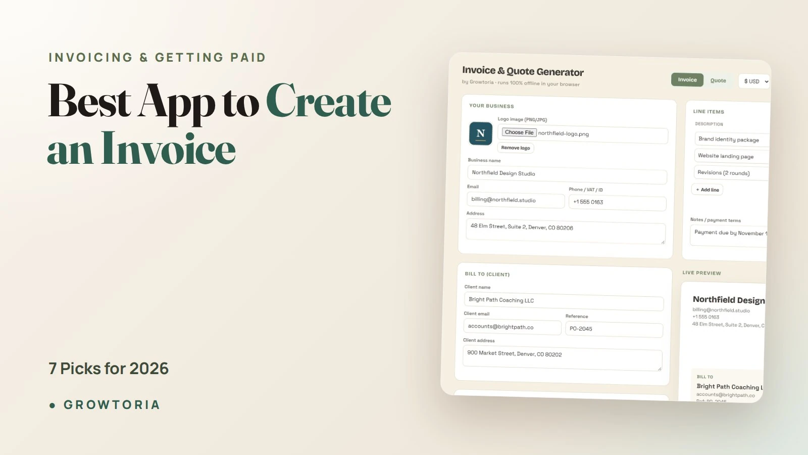 Best App to Create an Invoice: 7 Picks for 2026