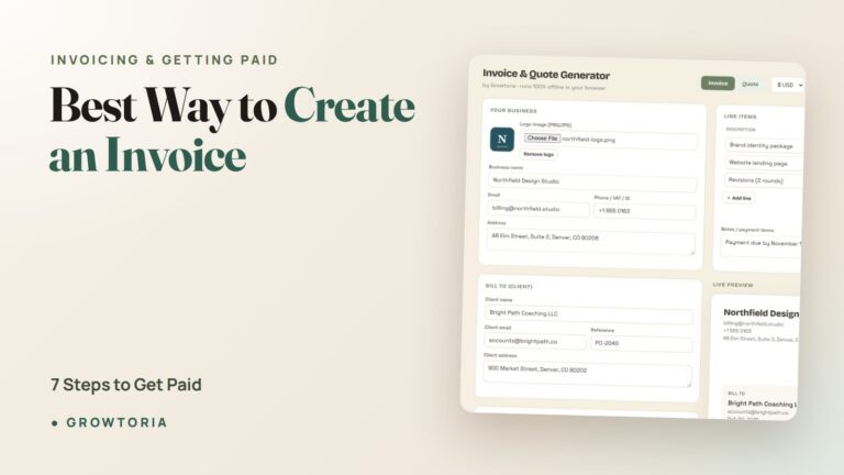 Best Way to Create an Invoice: 7 Steps to Get Paid
