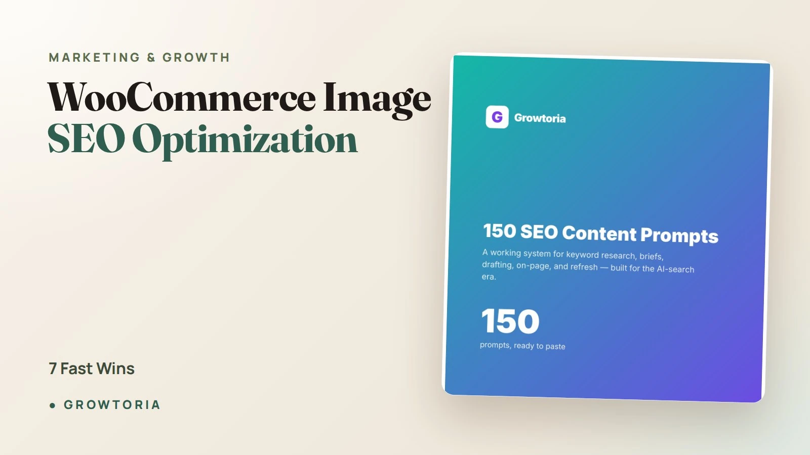 WooCommerce Image SEO Optimization: 7 Fast Wins