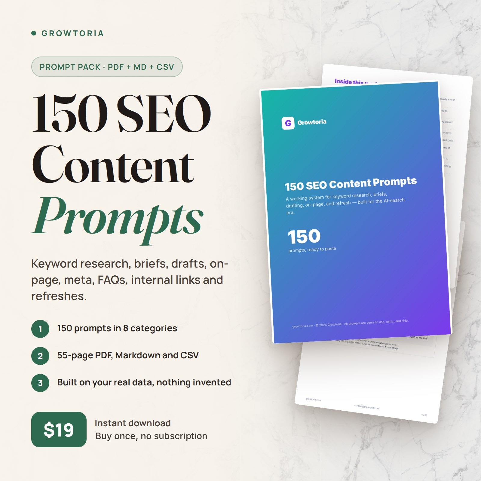 150 SEO Content Prompts