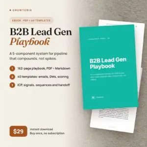 The Modern Lead Gen Playbook for 2026